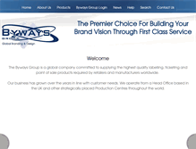 Tablet Screenshot of byways.co.uk